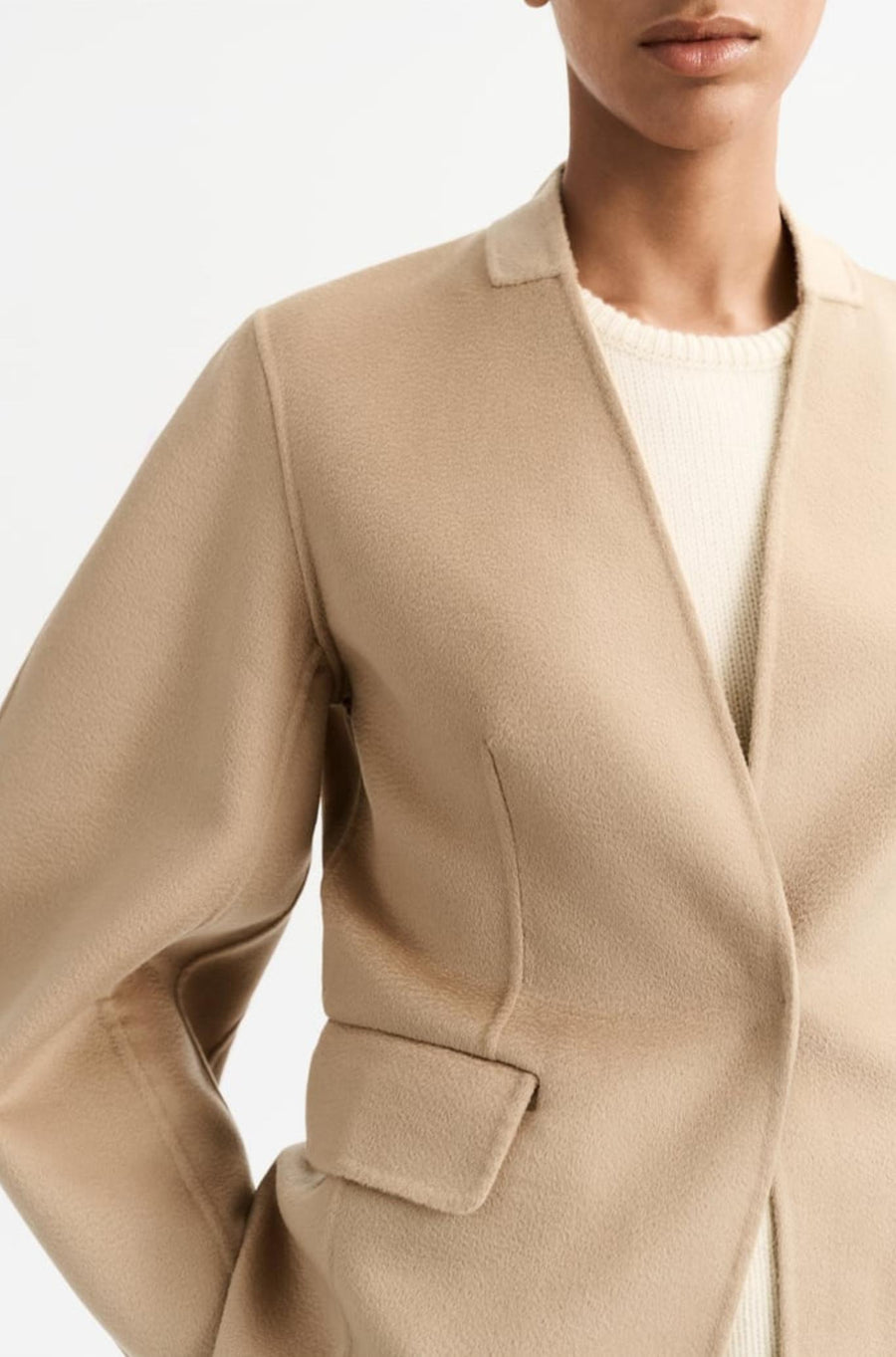 Cashmere Blazer-Jacket & Outwear-Soft Goat-Debs Boutique