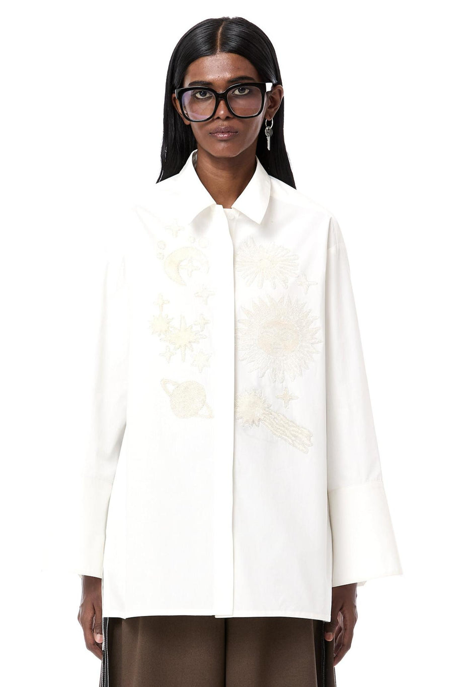 Celestial Oversized Shirt-Tops-Dhruv Kapoor-Debs Boutique