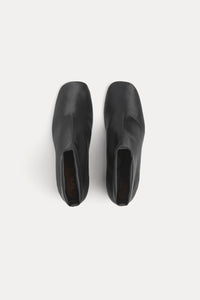 Thumbnail for Chic Satin Leather Anckle Boots-SHOES & SANDALS-Forte_Forte-Debs Boutique