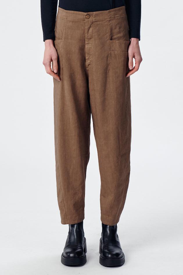Side Pocket Pant Camel-PANT-Transit-Debs Boutique