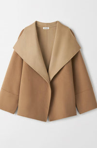 Thumbnail for Double Faced Coat - Camel-Jacket & Outwear-Soft Goat-Debs Boutique