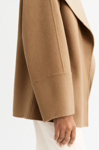 Thumbnail for Double Faced Coat - Camel-Jacket & Outwear-Soft Goat-Debs Boutique