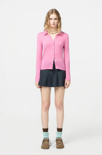 Thumbnail for Elle Shirt in Cashmere-Tops-Guest in Residence-Debs Boutique