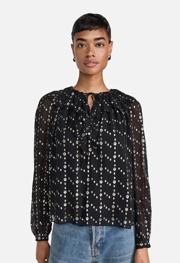 Emilie Blouse - Cosmos-Blouse-Ulla Johnson-Debs Boutique