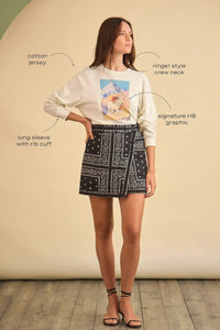 Thumbnail for Cowgirl Long Sleeve Tee-Tops-Hunter Bell-Debs Boutique