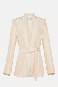 Thumbnail for HABOTAI SILK BELTED JACKET-JACKET-Forte_Forte-Debs Boutique