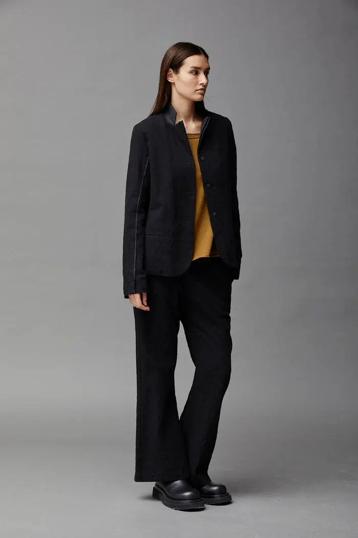 Herringbone Cotton Blazer I397-Jacket-Kristensen du Nord-Debs Boutique
