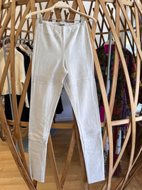 Thumbnail for Suede Leggings in Chalk-Pant-Kristensen du Nord-Debs Boutique