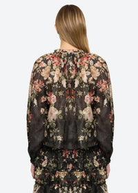 Thumbnail for Jolie Print Top-Top-Sea New York-Debs Boutique