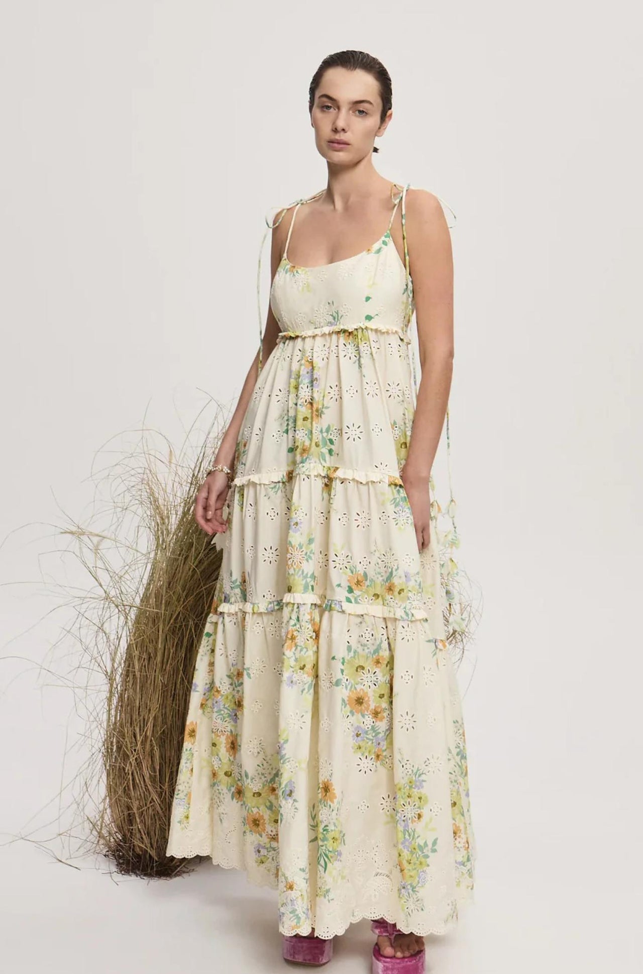 Juliette Tiered Midi Dress-Dresses-Alemais-Debs Boutique
