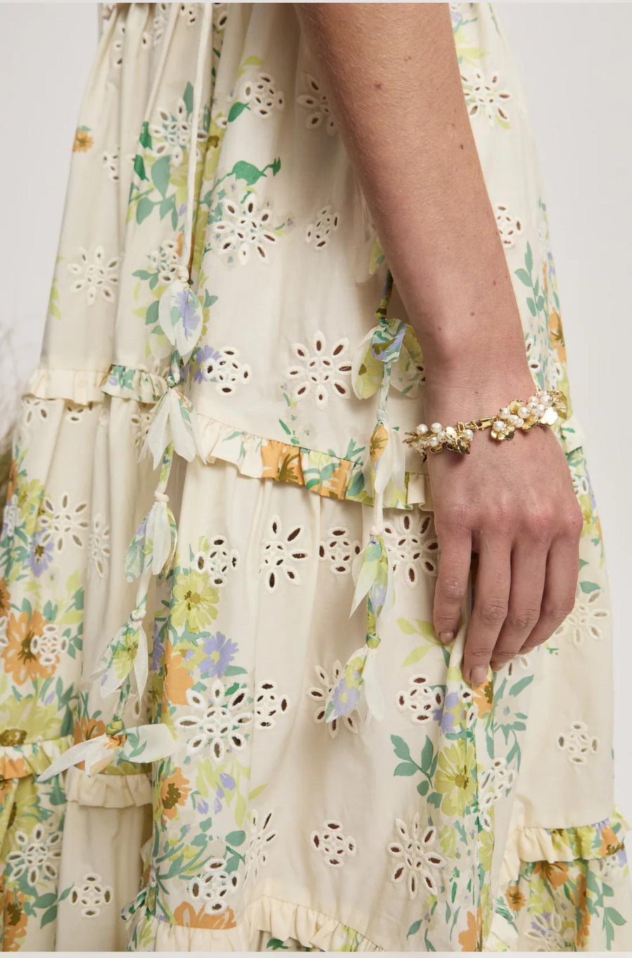 Juliette Tiered Midi Dress-Dresses-Alemais-Debs Boutique