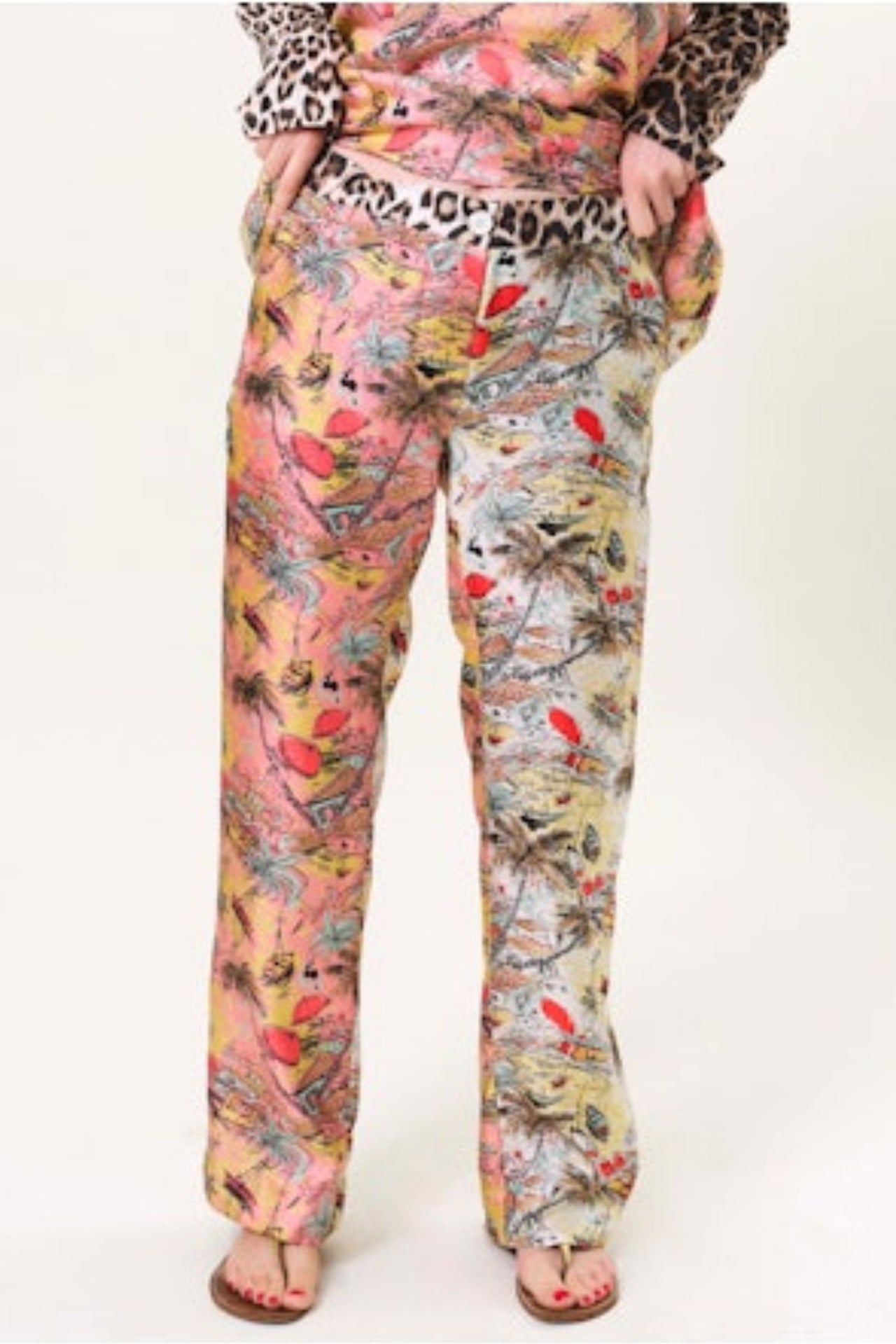 Lucky Pant Rose-Pants-La Prestic Ouiston-Debs Boutique