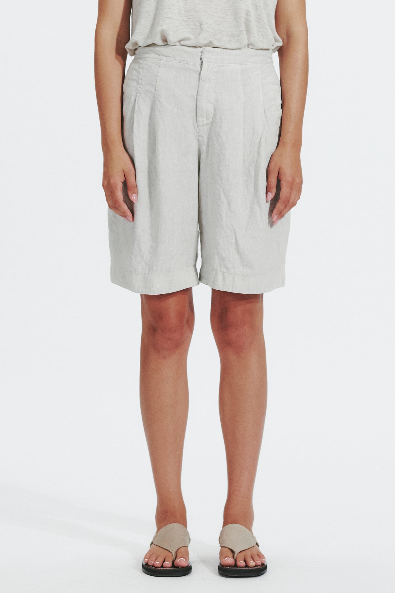 Linen Short-Skirts & Shorts-Transit-Debs Boutique