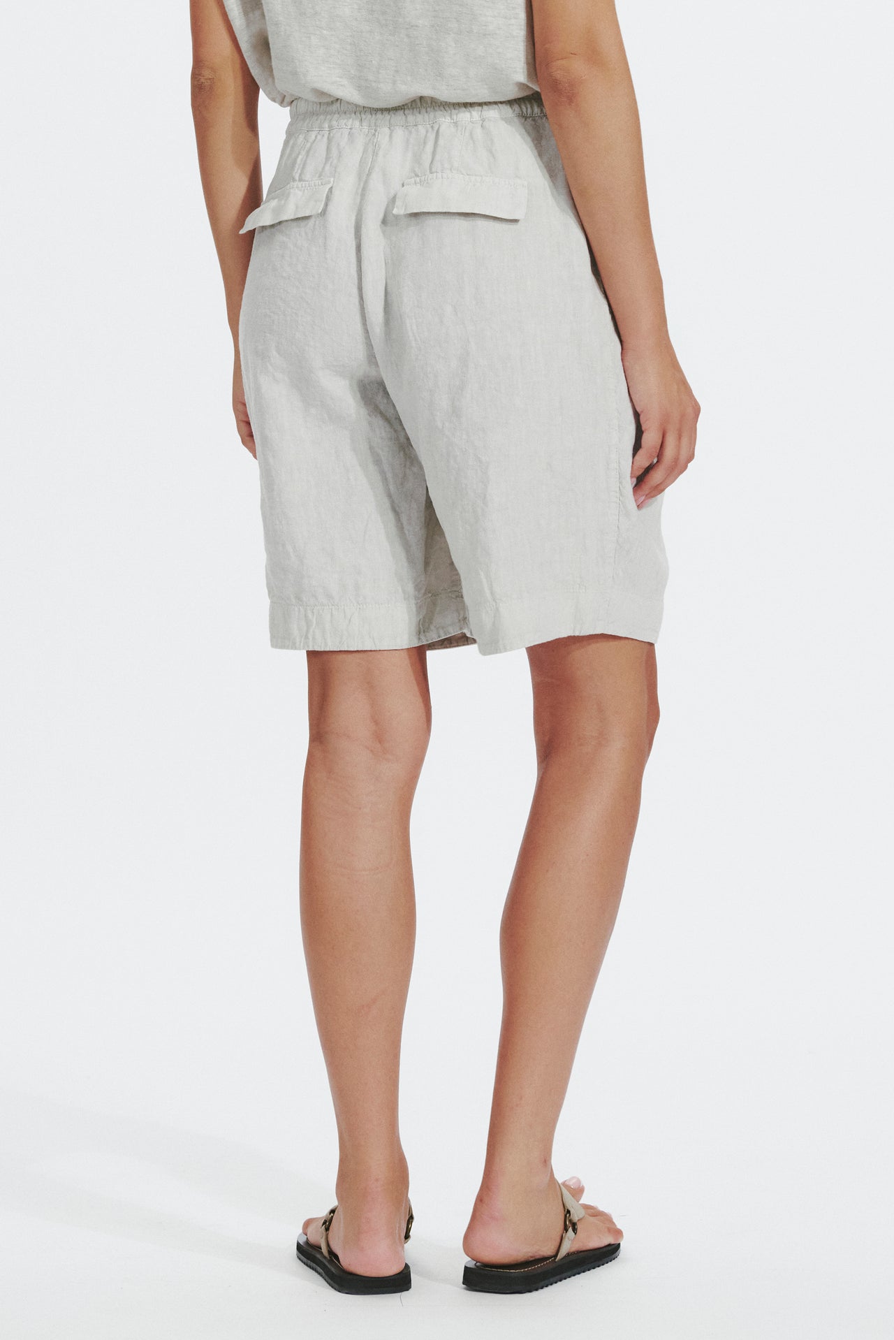 Linen Short-Skirts & Shorts-Transit-Debs Boutique