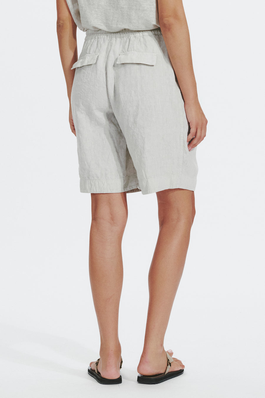 Linen Short-Skirts & Shorts-Transit-Debs Boutique