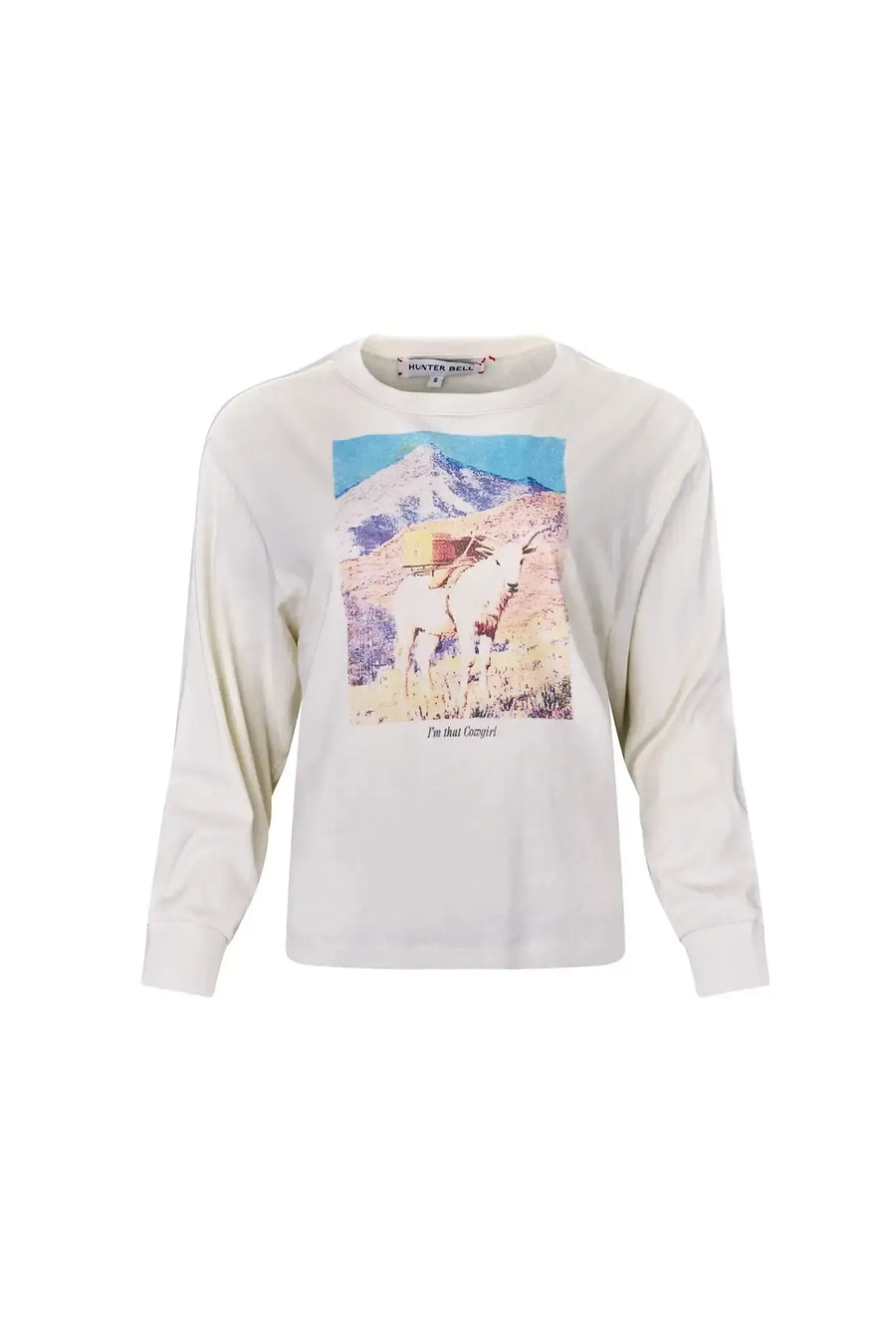 Cowgirl Long Sleeve Tee-Tops-Hunter Bell-Debs Boutique