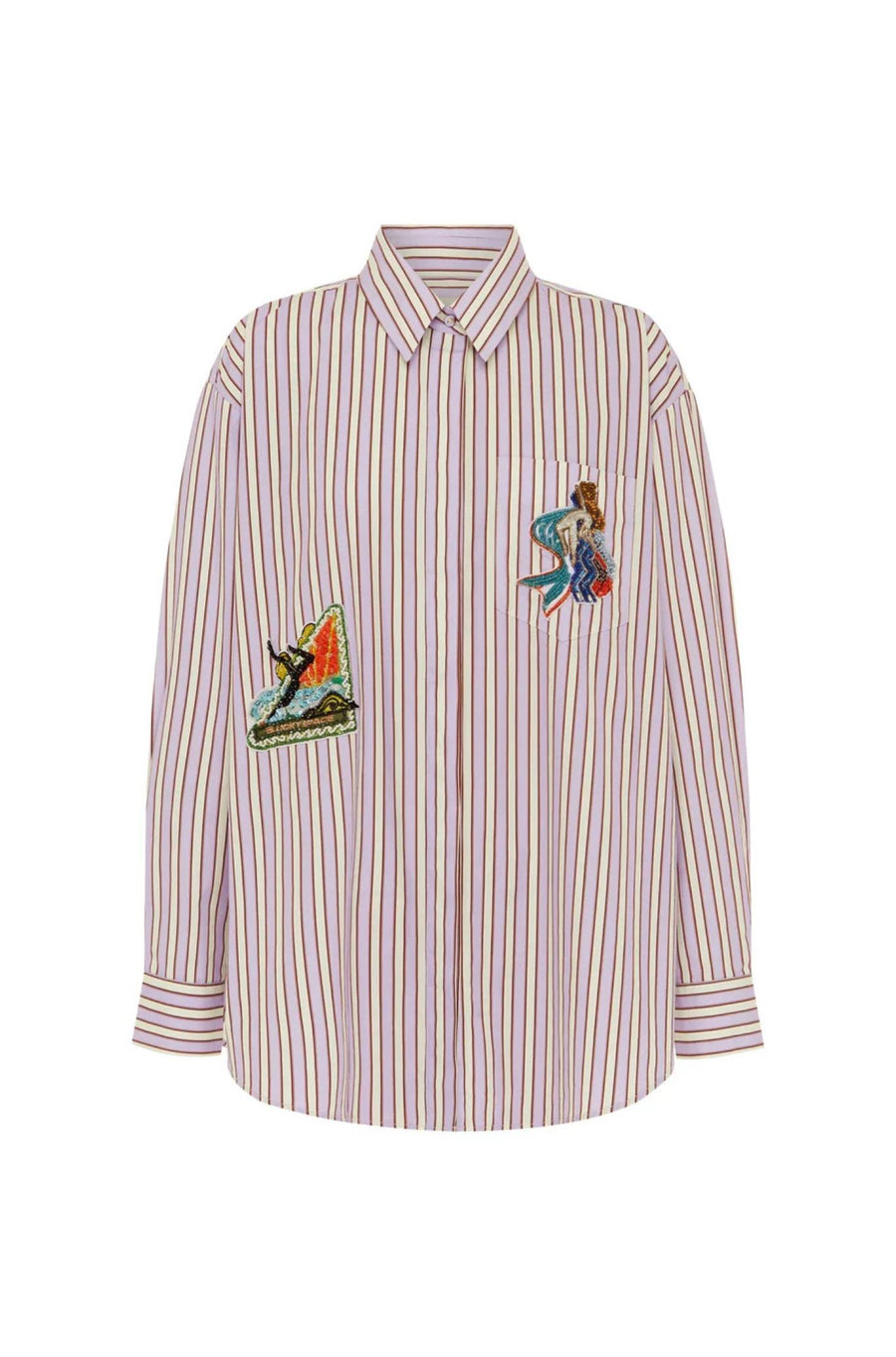 Lucky Pace Embellished Shirt-Tops-Alemais-Debs Boutique