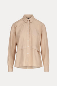 Thumbnail for Lunar Shirt - Beige-Tops-High by Claire Campbell-Debs Boutique