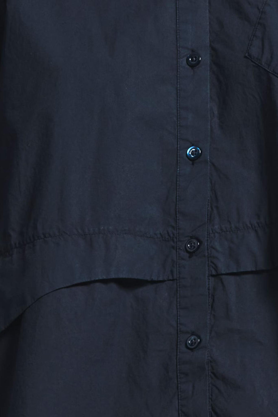 Lunar Shirt - Navy Blue-Tops-High by Claire Campbell-Debs Boutique