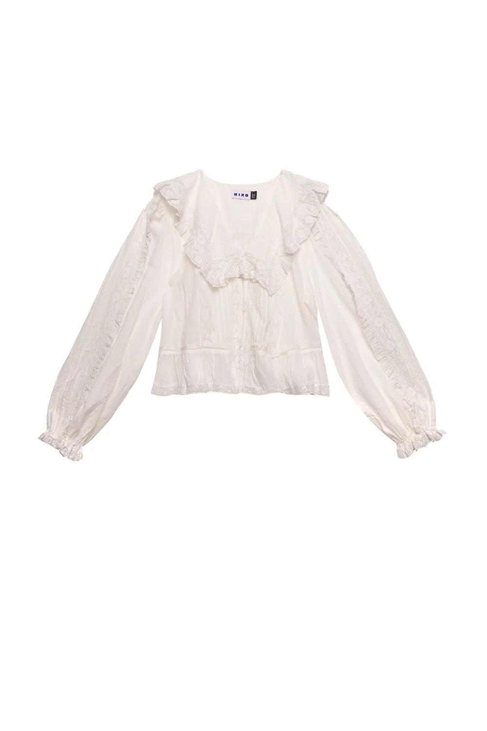 MARIBELLE TOP IVORY-TOP-RIXO-Debs Boutique