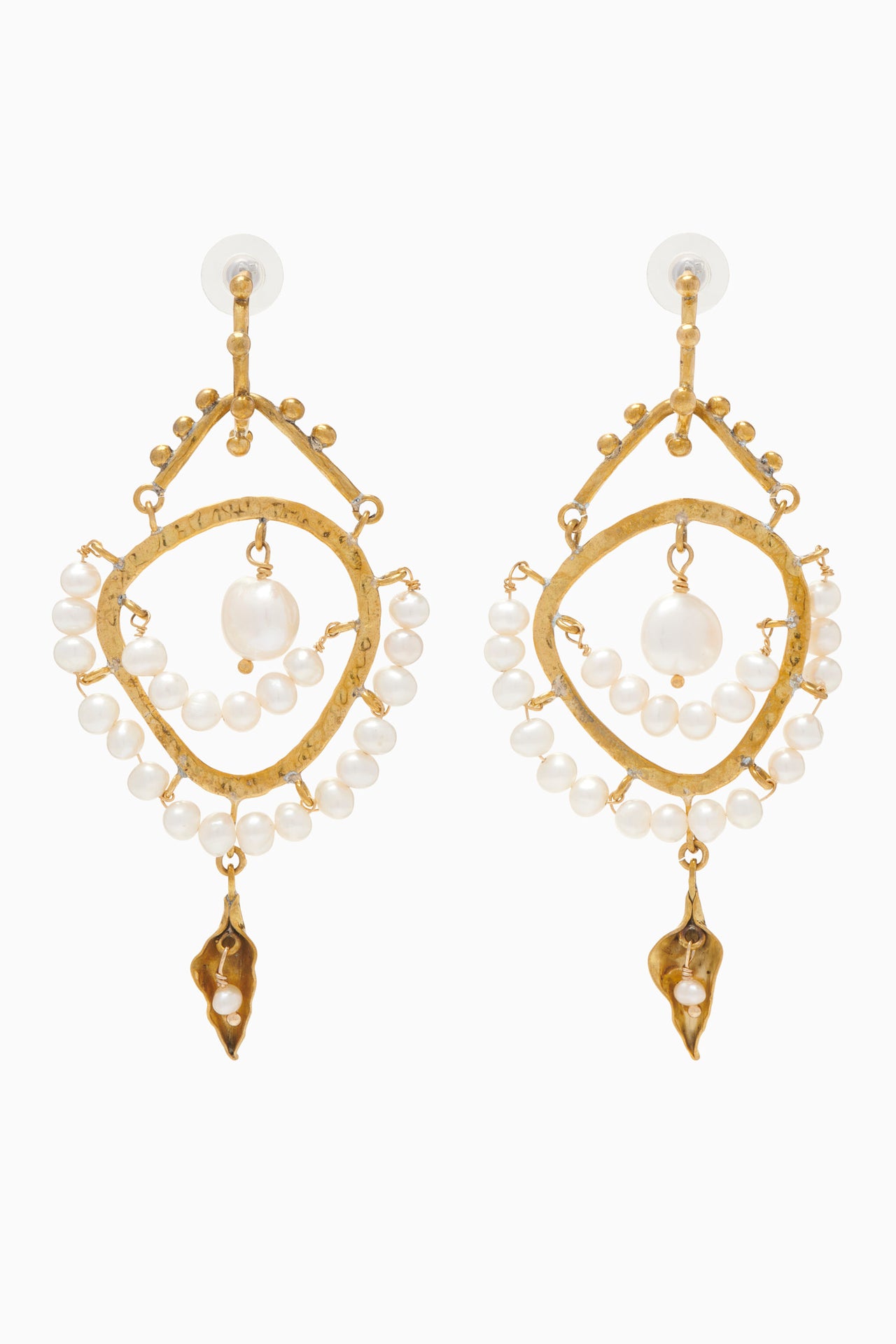 Beaded Chandelier Earring-Earrings-Ulla Johnson-Debs Boutique