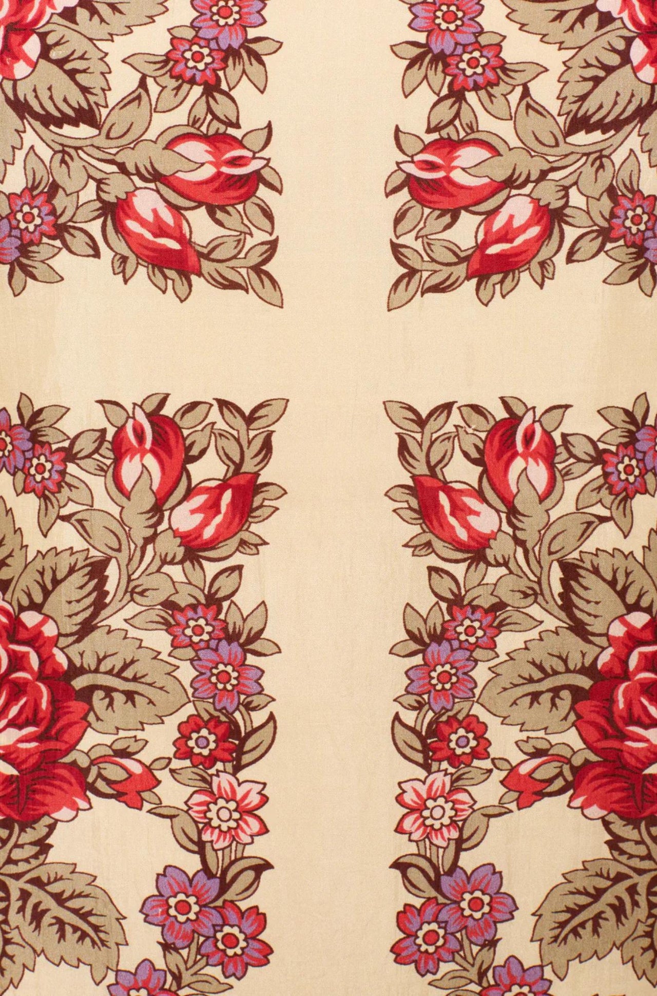 Pretti Rosebush Silk Dress-Dress-ALIX OF BOHEMIA-Debs Boutique