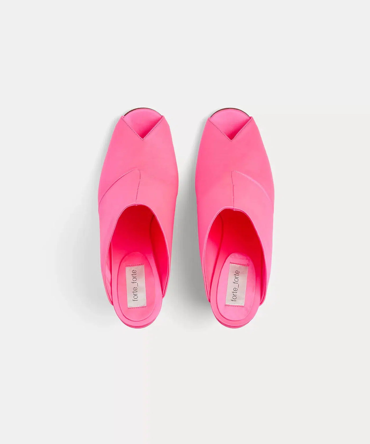 Satin Wedge Sabot-Shoes & Sandals-Forte_Forte-Debs Boutique
