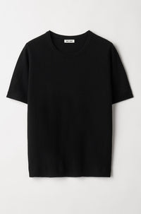 Thumbnail for Short Sleeve Crewneck-Sweaters & Cardigans-Soft Goat-Debs Boutique