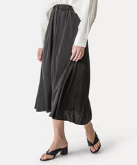 Thumbnail for Stretch Silk Satin Elasticated Skirt-Skirt-Forte_Forte-Debs Boutique