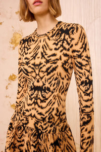 Thumbnail for Camryn Jacquard Knit Long Sleeve Dress-Dresses-Ulla Johnson-Debs Boutique