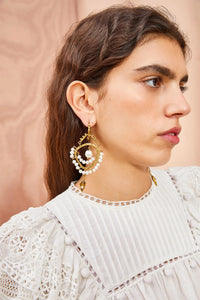 Thumbnail for Beaded Chandelier Earring-Earrings-Ulla Johnson-Debs Boutique