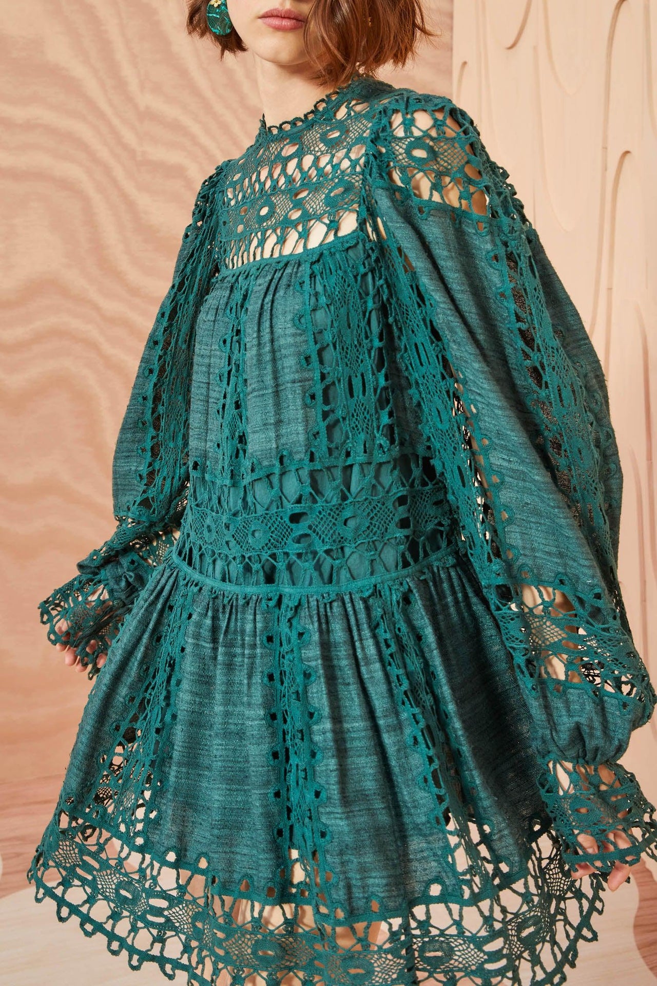 Lata Dress in Cypress-Dress-Ulla Johnson-Debs Boutique