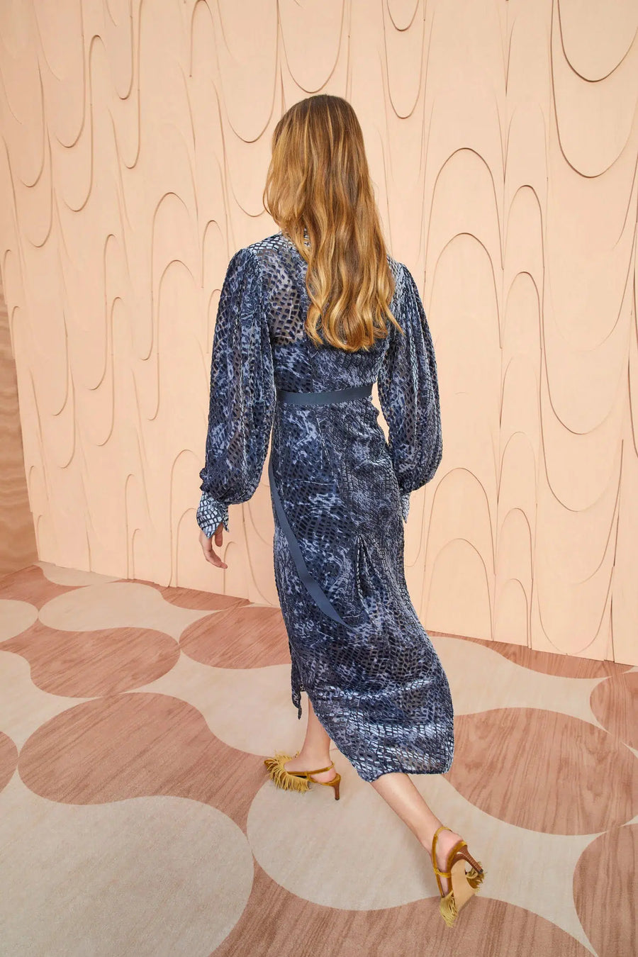 Thalia Dress in Marine-Dress-Ulla Johnson-Debs Boutique