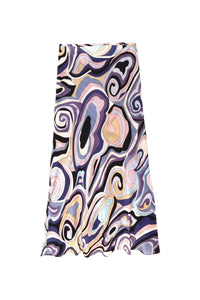 Thumbnail for Kelly Skirt - Marble Ocean-Skirt-Rixo-Debs Boutique