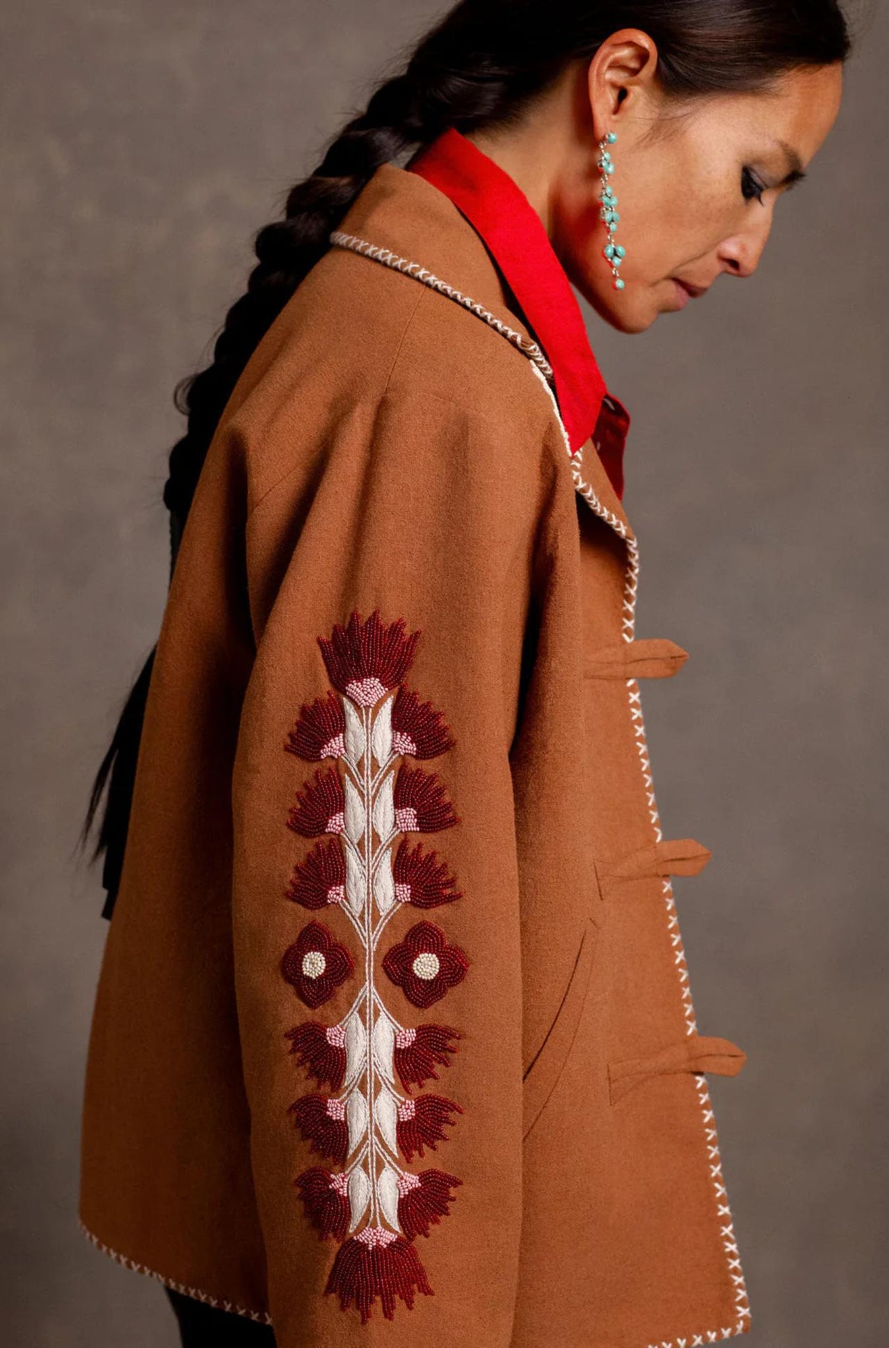 Western Cactus Bloom Jacket-JACKETS & OUTERWEAR-ALIX OF BOHEMIA-Debs Boutique