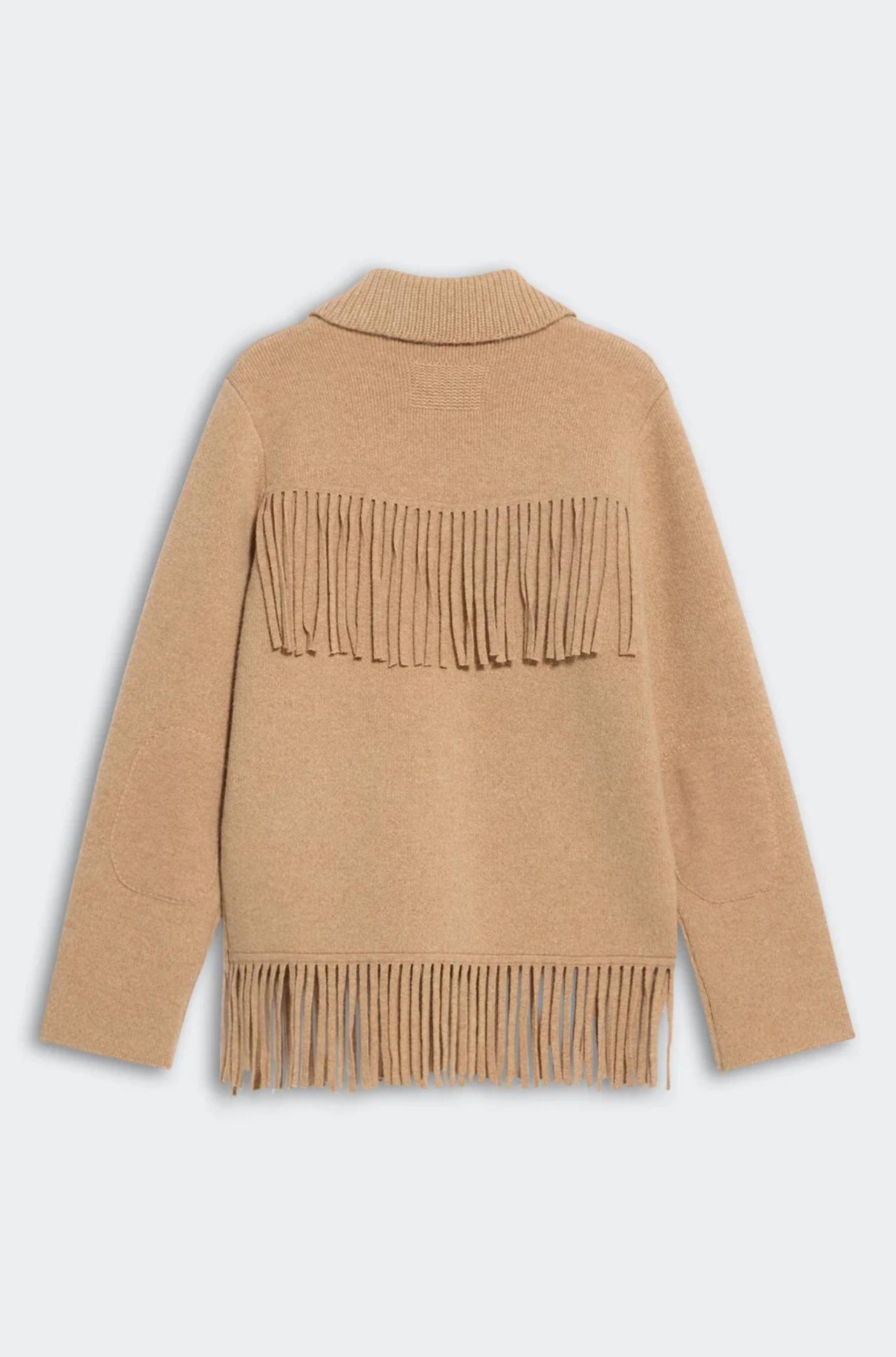 Western Fringe Jacket Dune-JACKETS & OUTERWEAR-Guest in Residence-Debs Boutique
