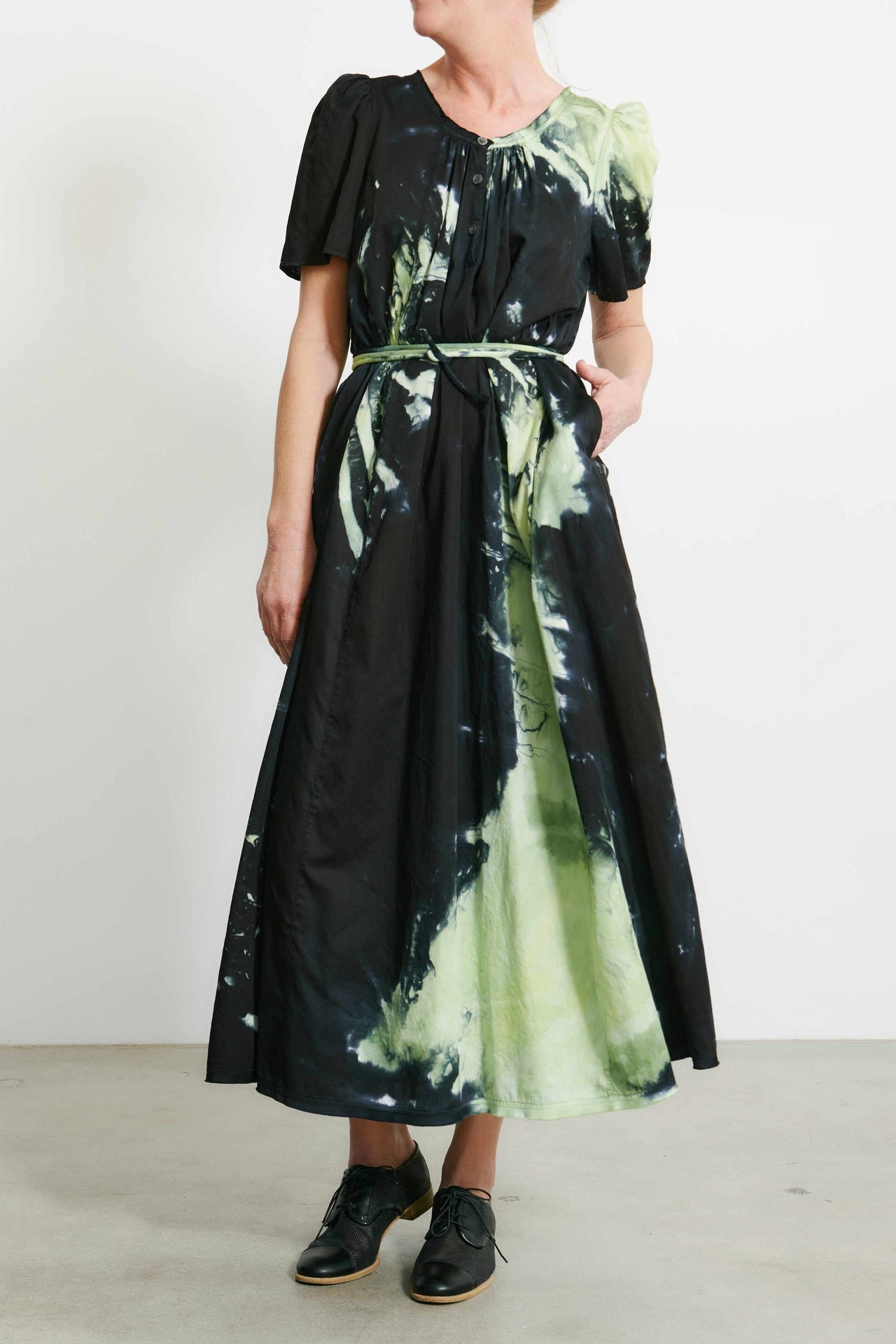 Flutter Maxi Dress in Cosmic-Dress-Raquel Allegra-Debs Boutique