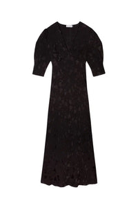 Thumbnail for Zadie Dress Leaf Heart Black-Dress-Rixo-Debs Boutique