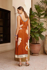 Thumbnail for Soleil D'Amour Silk Midi Dress-Dress-Alemais-Debs Boutique