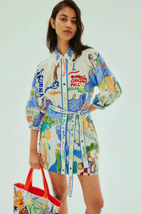 Thumbnail for NADIA MINI SHIRTDRESS-SHIRTDRESS-ALEMAIS-Debs Boutique