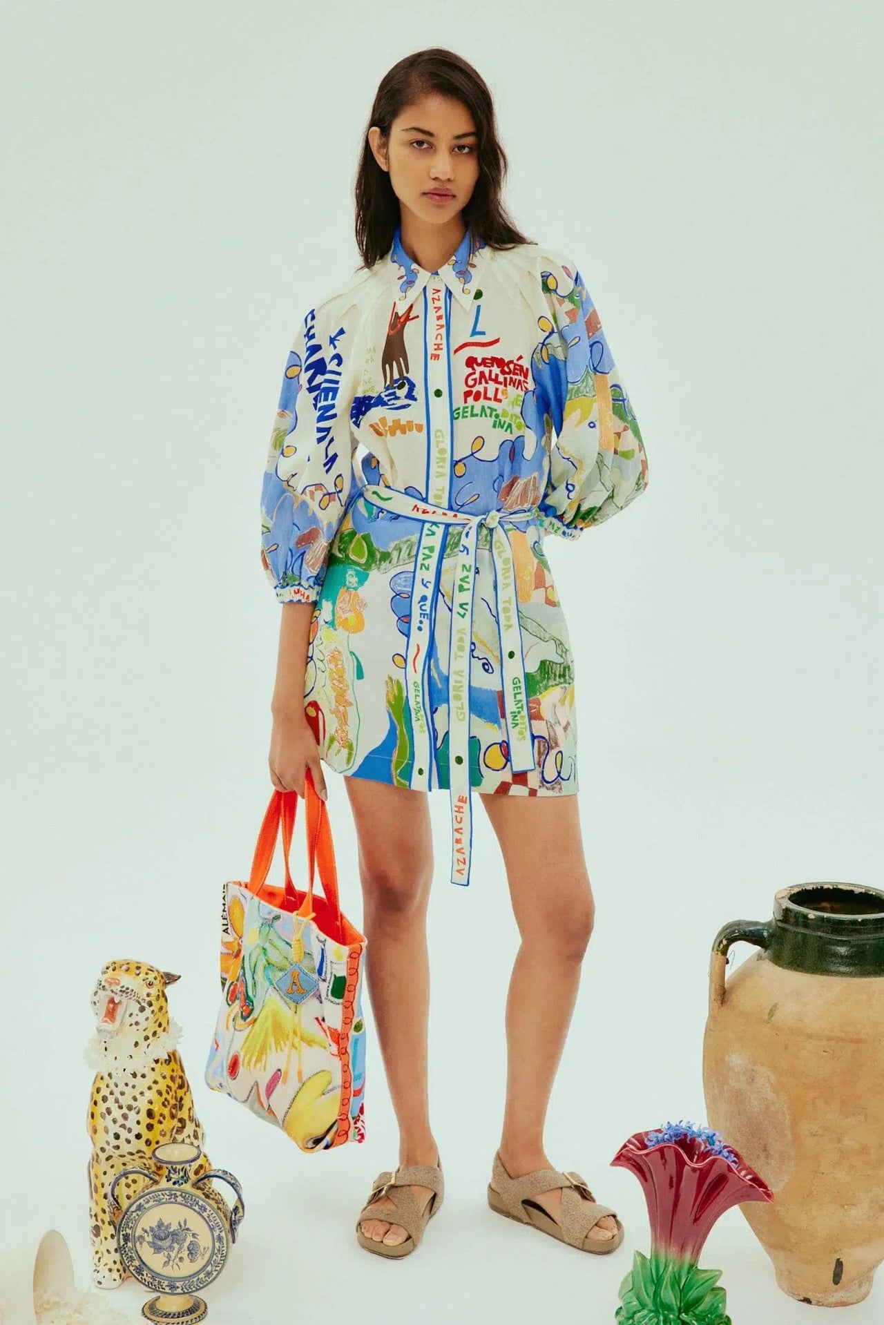 NADIA MINI SHIRTDRESS-SHIRTDRESS-ALEMAIS-Debs Boutique