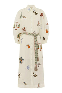 Thumbnail for Mina Embroidered Shirtdress-Dress-Alemais-Debs Boutique