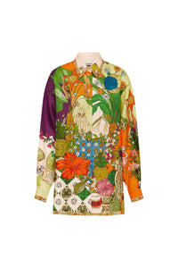 Thumbnail for TIGER SILK SHIRT-SHIRT-ALEMAIS-Debs Boutique
