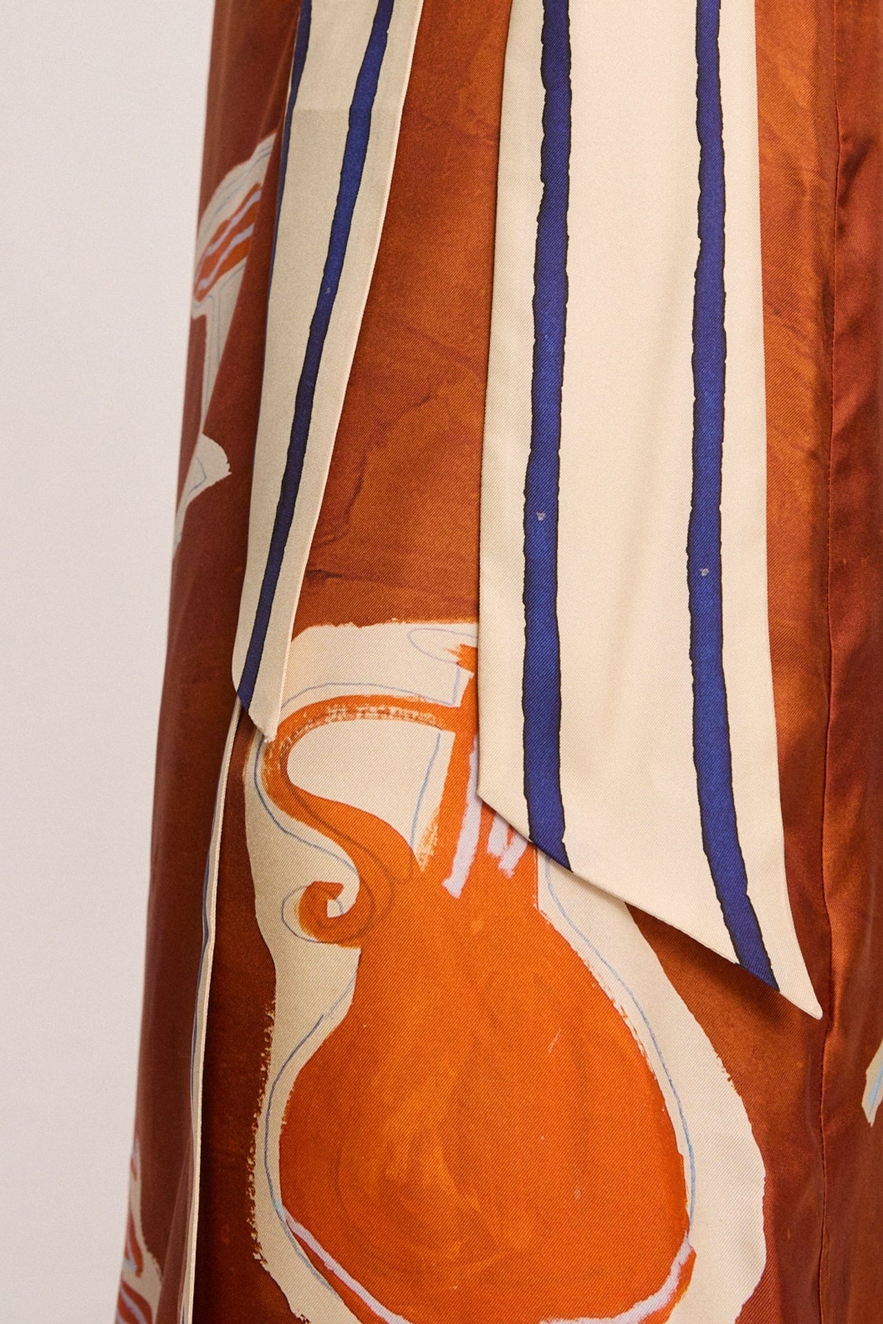 Soleil D'Amour Silk Sarong Skirt-SKIRTS & SHORTS-Alemais-Debs Boutique