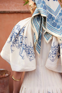 Thumbnail for Villa Romantica Silk Scarf-Accessories-Alemais-Debs Boutique