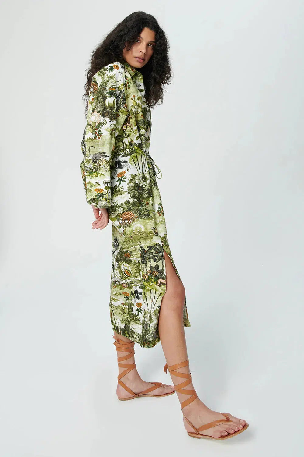 ANISE SAFARI DRESS-DRESS-Chufy-Debs Boutique