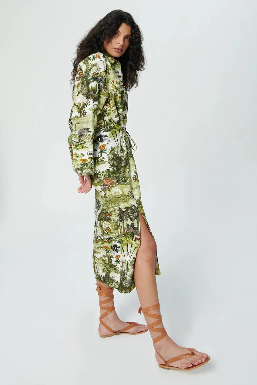 ANISE SAFARI DRESS-DRESS-Chufy-Debs Boutique