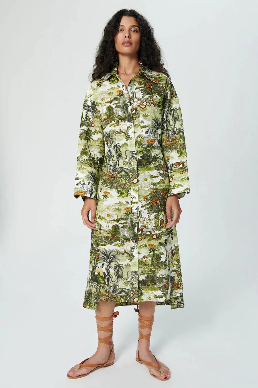 ANISE SAFARI DRESS-DRESS-Chufy-Debs Boutique