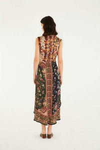 Thumbnail for Winter Garden Mix Sleeveless Maxi Dress-Dresses-Farm Rio-Debs Boutique