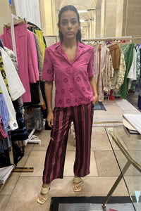 Thumbnail for PANAREA BEACH SHIRT in PINK-Shirt-True Royal-Debs Boutique